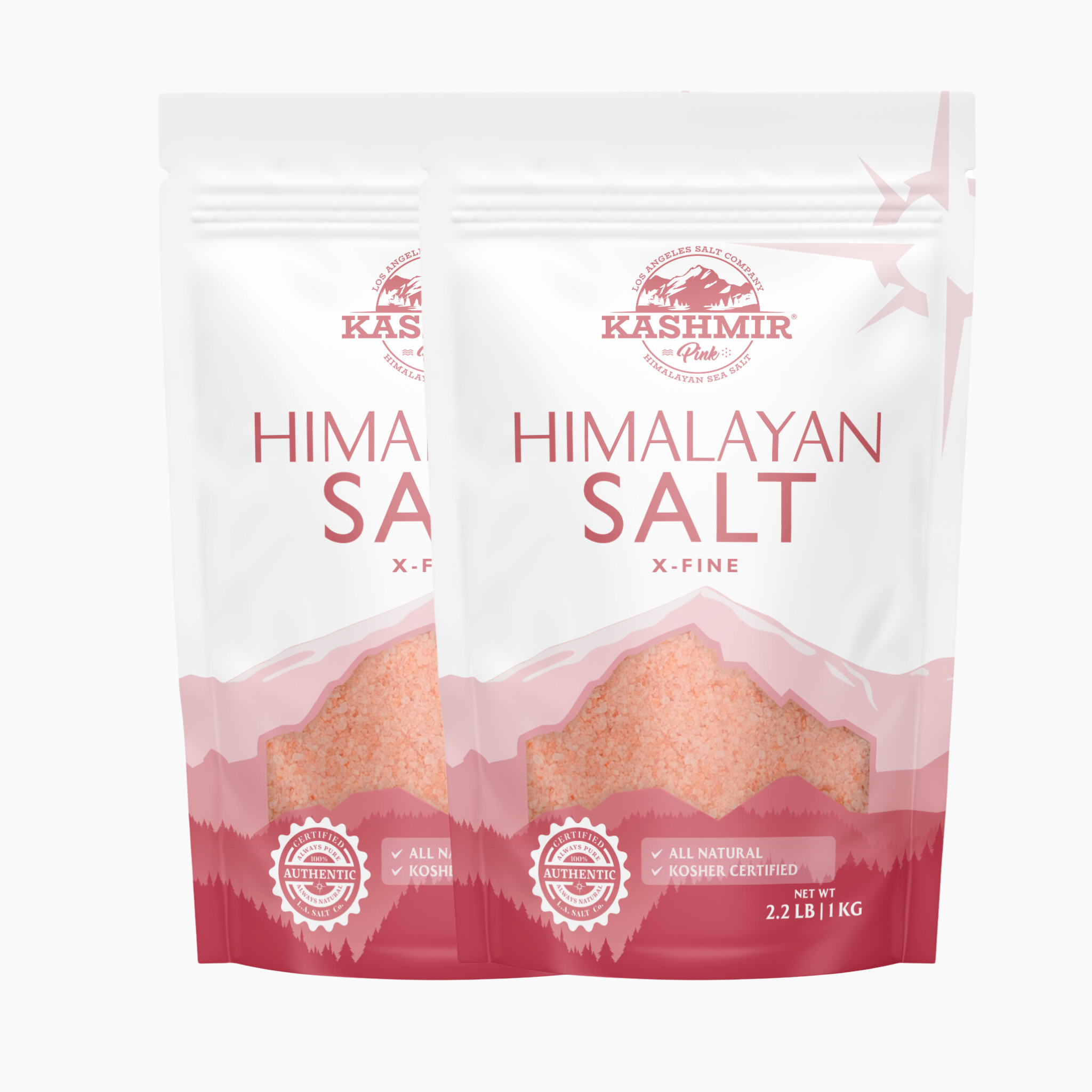 Kashmir Pink® Himalayan Salt X-Fine (2.2 lb)
