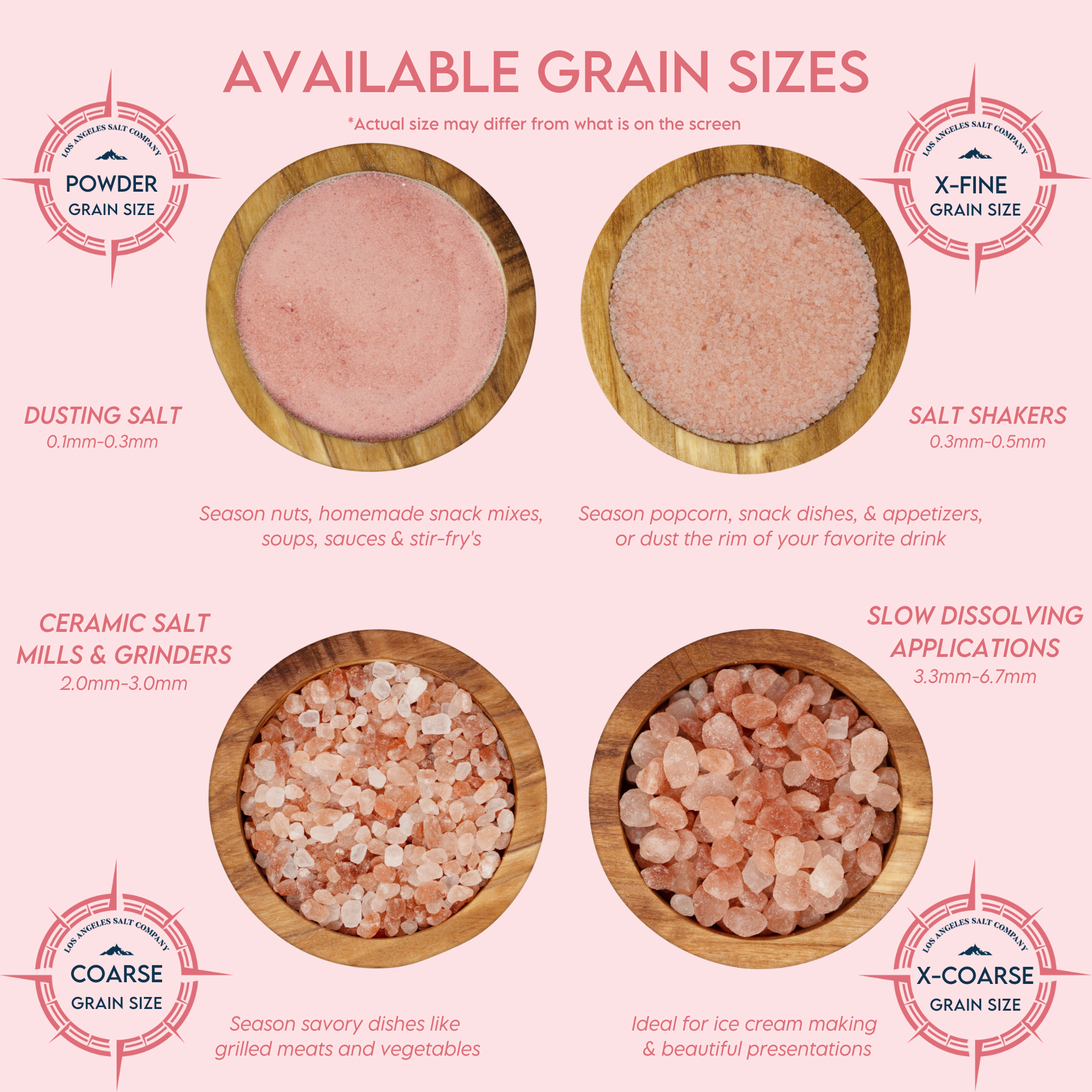 Kashmir Pink® Himalayan Salt Powder Jar